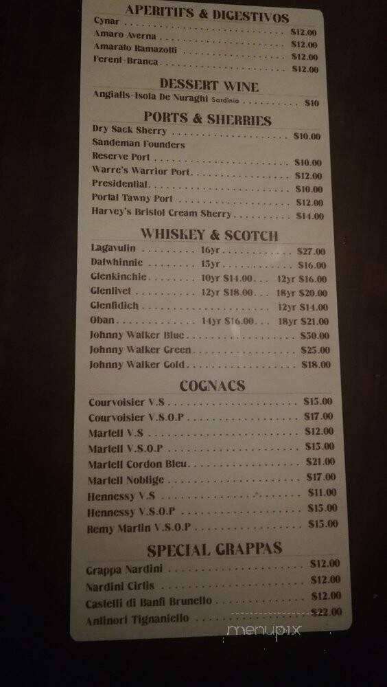 Mamma Lombardi's Restaurant - Holbrook, NY menu_pic