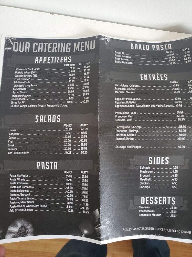 Marcella's Pizzeria Restaurant - Glen Oaks, NY menu_pic
