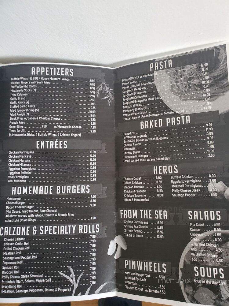 Marcella's Pizzeria Restaurant - Glen Oaks, NY menu_pic