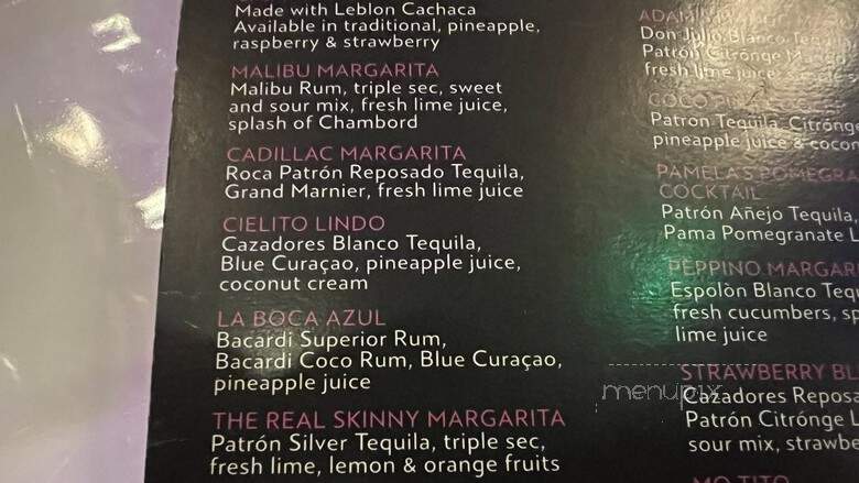 Margarita's Cafe - East Meadow, NY menu_pic