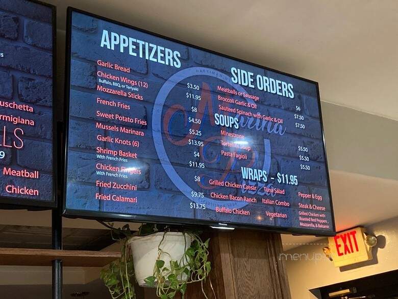 Marina's Pizza - Harriman, NY menu_pic