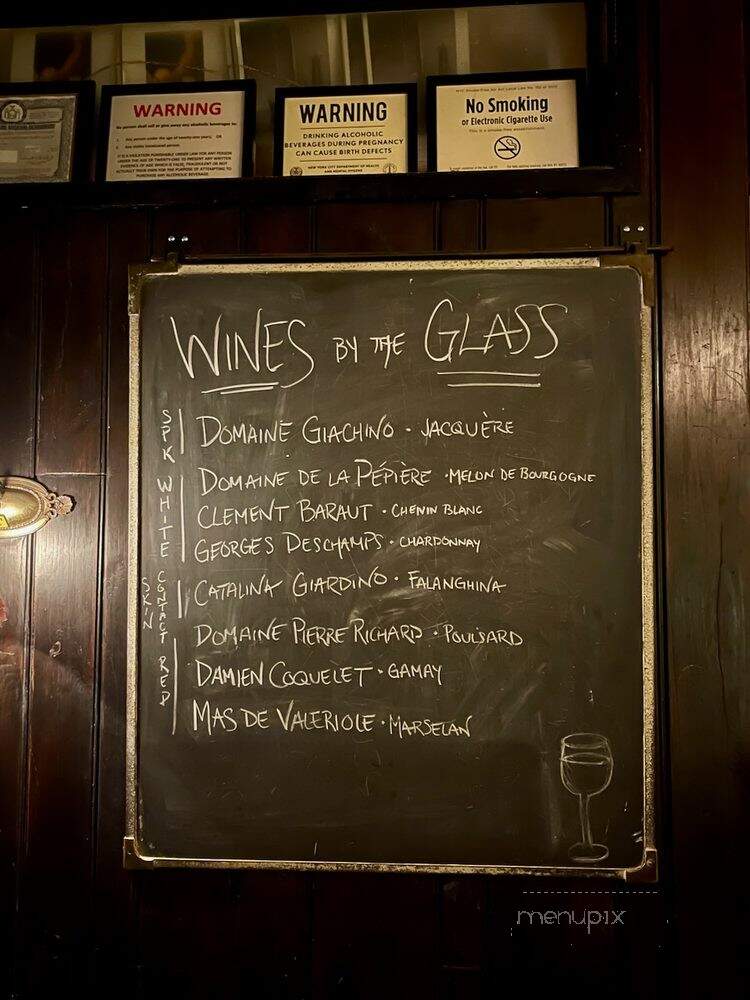 Marlo & Sons - Brooklyn, NY menu_pic
