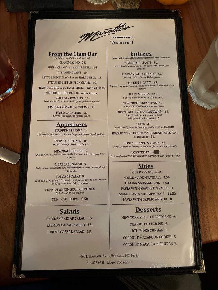 Marotto's Restaurant - Buffalo, NY