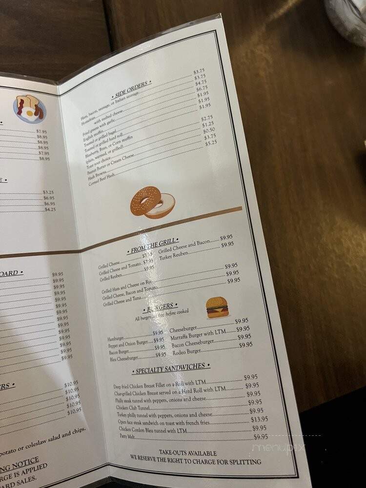 Marr-Logg House - Utica, NY menu_pic