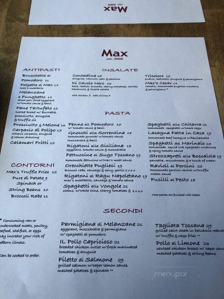 Max Restaurant - New York, NY