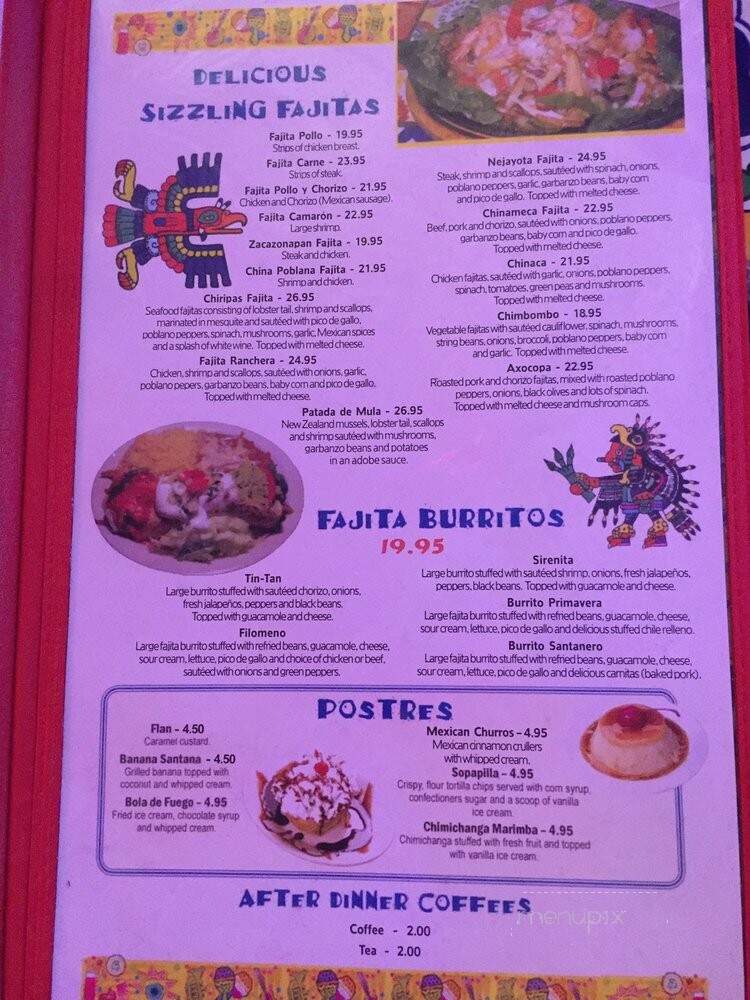 Mezcal's Mexican Restaurant - Brooklyn, NY menu_pic