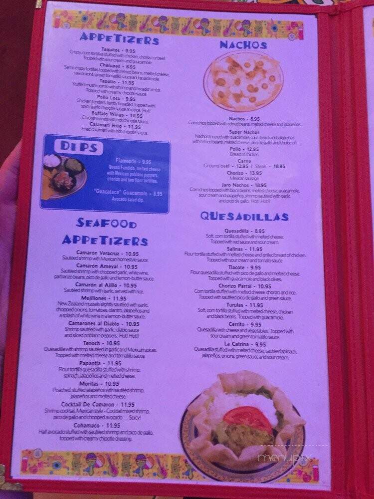 Mezcal's Mexican Restaurant - Brooklyn, NY menu_pic