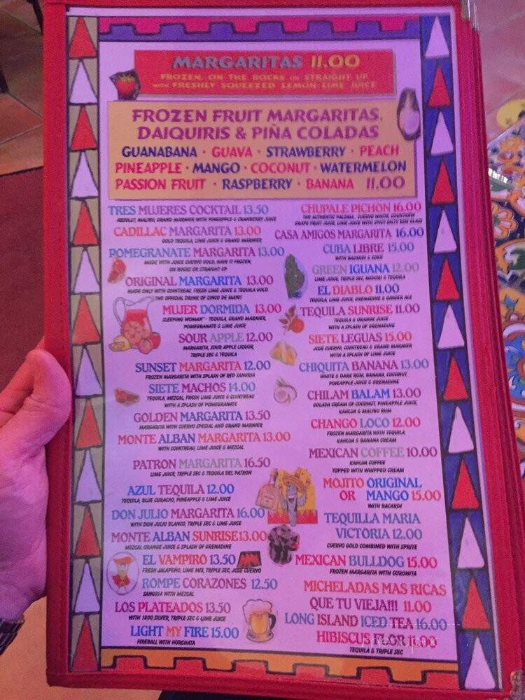 Mezcal's Mexican Restaurant - Brooklyn, NY menu_pic