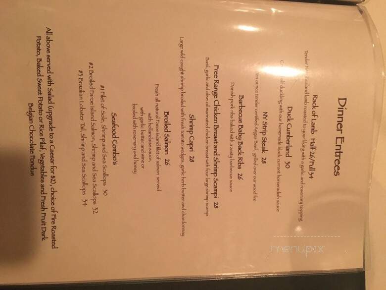 Millbrook Cafe - Millbrook, NY menu_pic