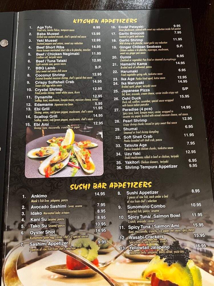 Mitoushi Japaness Restaurant - Brooklyn, NY menu_pic