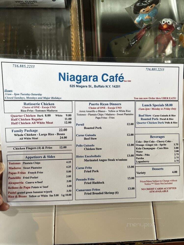 Niagara Cafe - Buffalo, NY