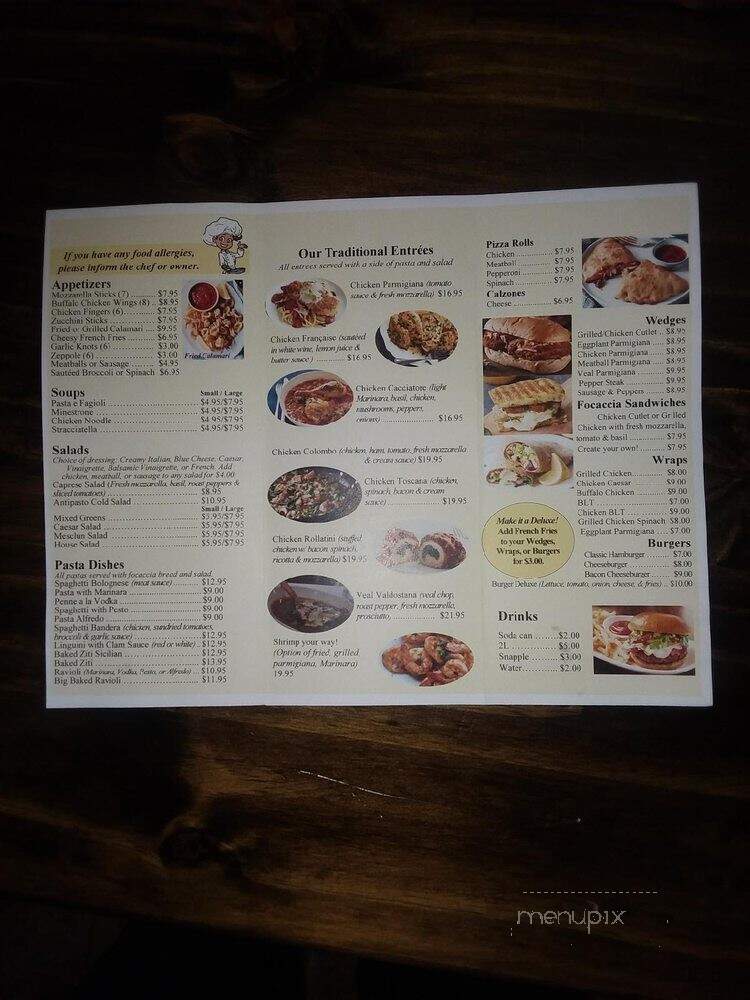 Nicky's Restaurant - White Plains, NY menu_pic