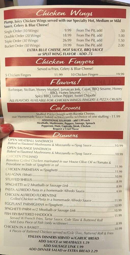 North Street Sub-Way - Buffalo, NY menu_pic