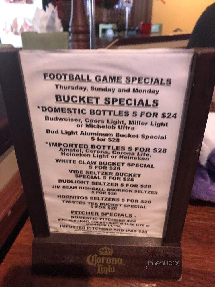 O'Neill's Restaurant - Maspeth, NY menu_pic