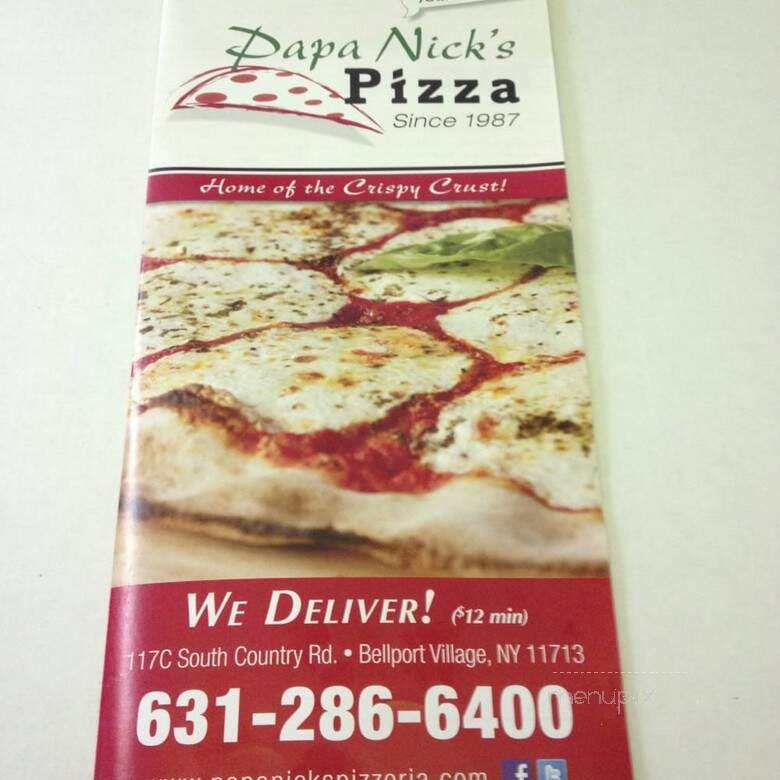 Papa Nick's Pizza - Bellport, NY