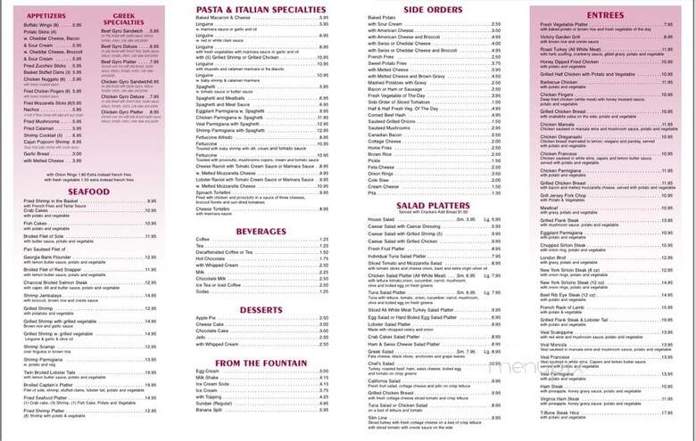 Parsons Diner - Flushing, NY menu_pic