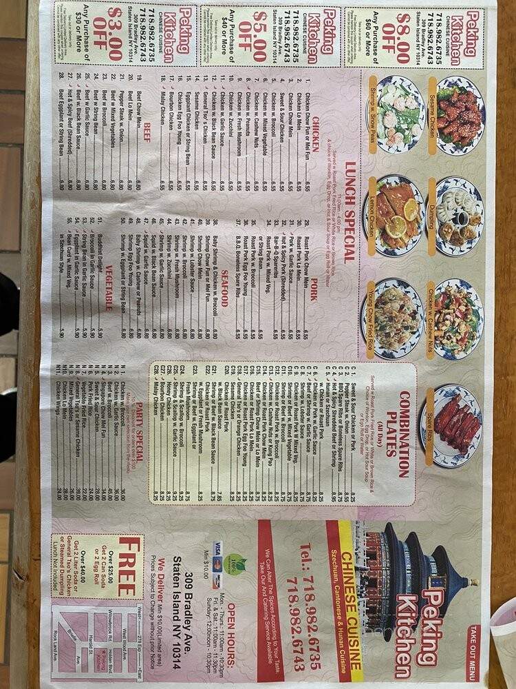 Peking Kitchen - Staten Island, NY menu_pic