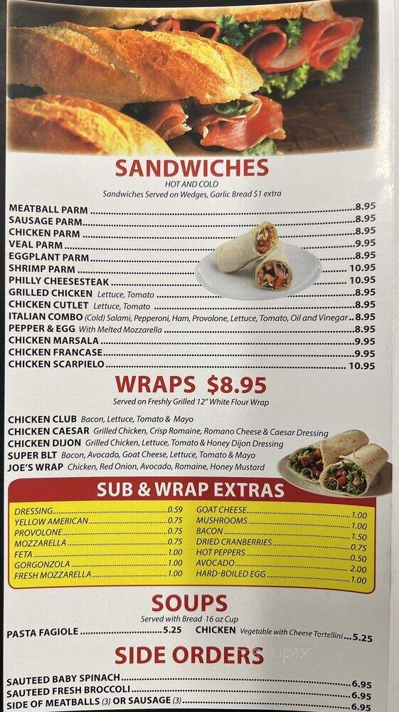 Peppinos - Baldwin Place, NY menu_pic