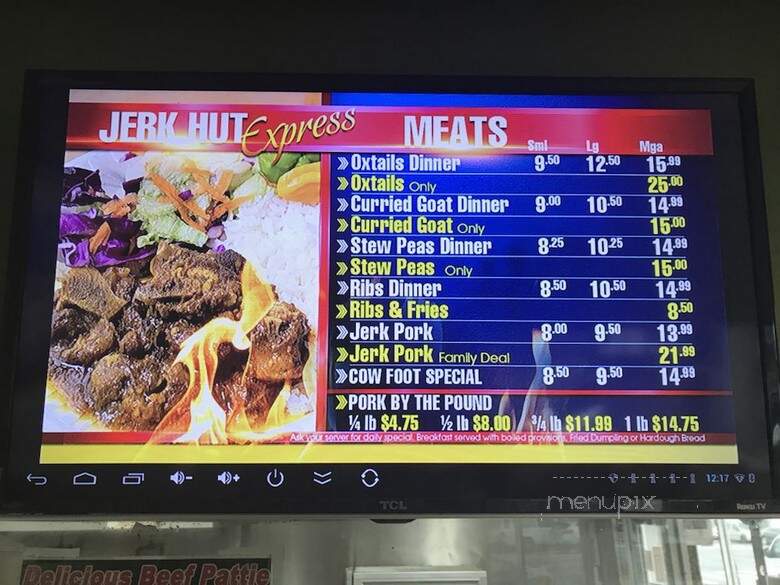 Percy's Boston Jerk Style - Springfield Gardens, NY menu_pic
