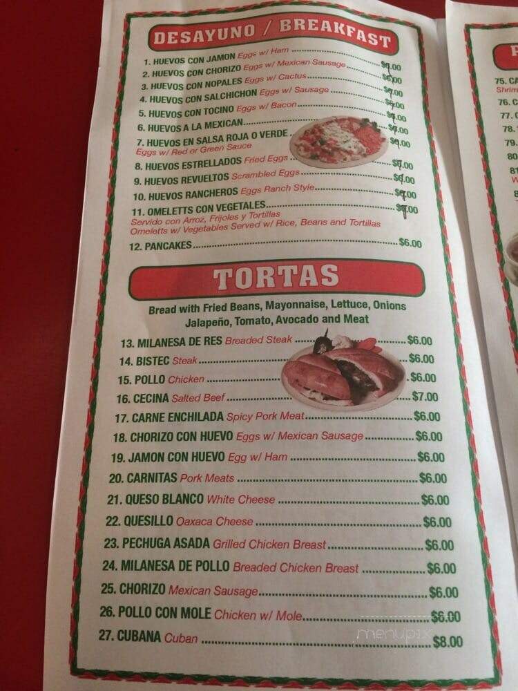 Pipo's Restaurant - New York, NY menu_pic
