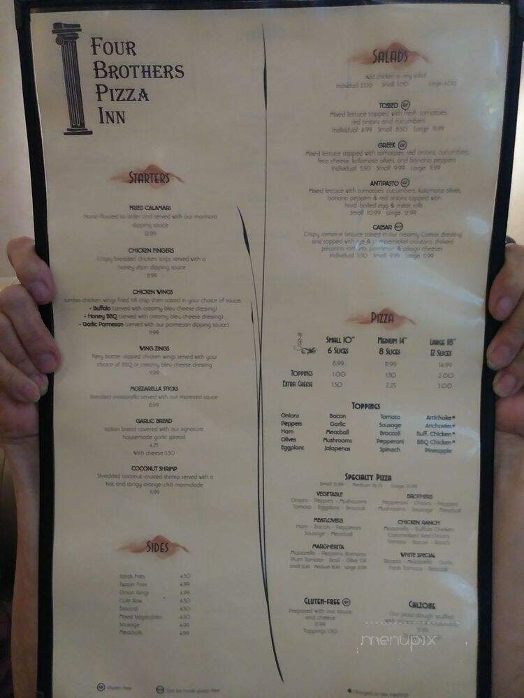 Pizza Inn - Rhinebeck, NY menu_pic