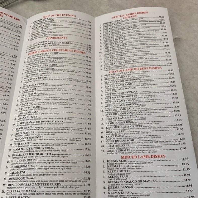 Polash Indian Restaurant - New York, NY menu_pic