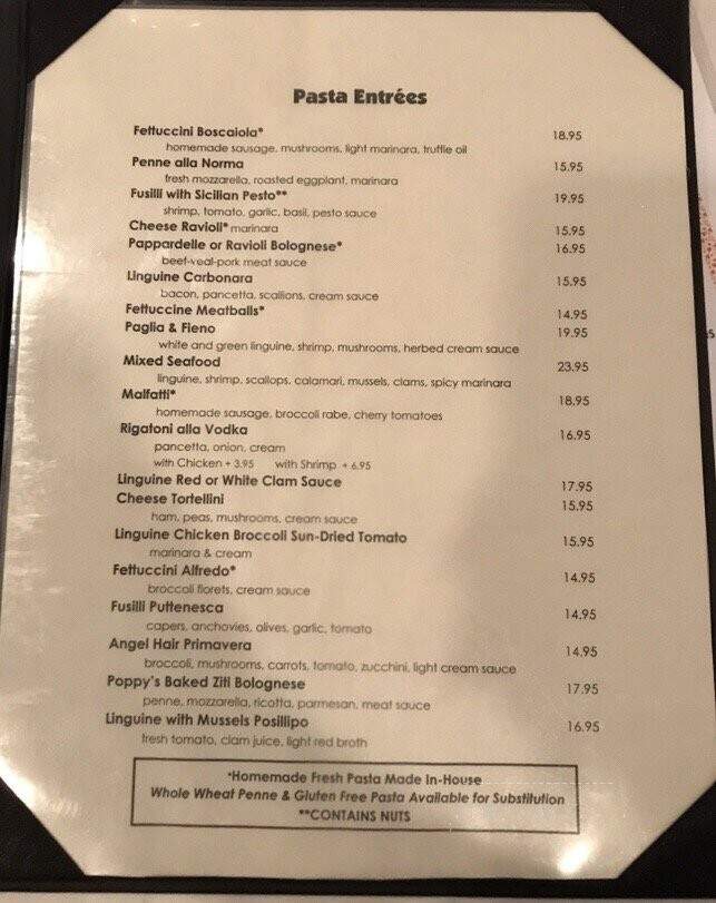 Poppy's Place - Floral Park, NY menu_pic