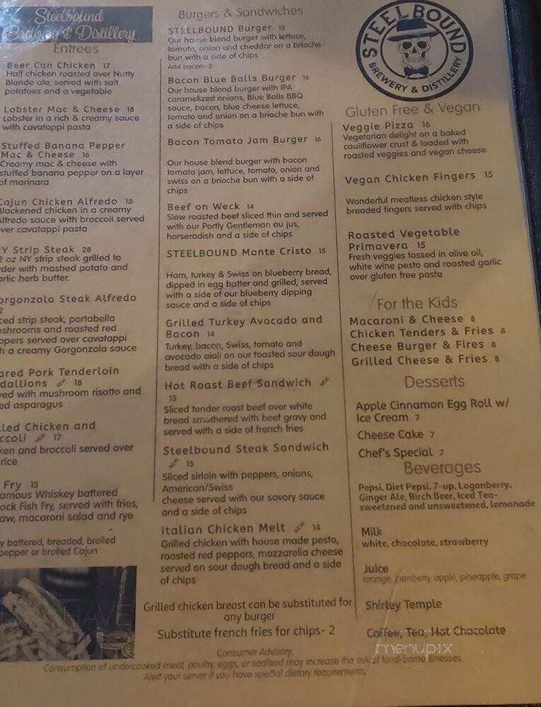 Pops Sports Bar & Grill - Springville, NY menu_pic