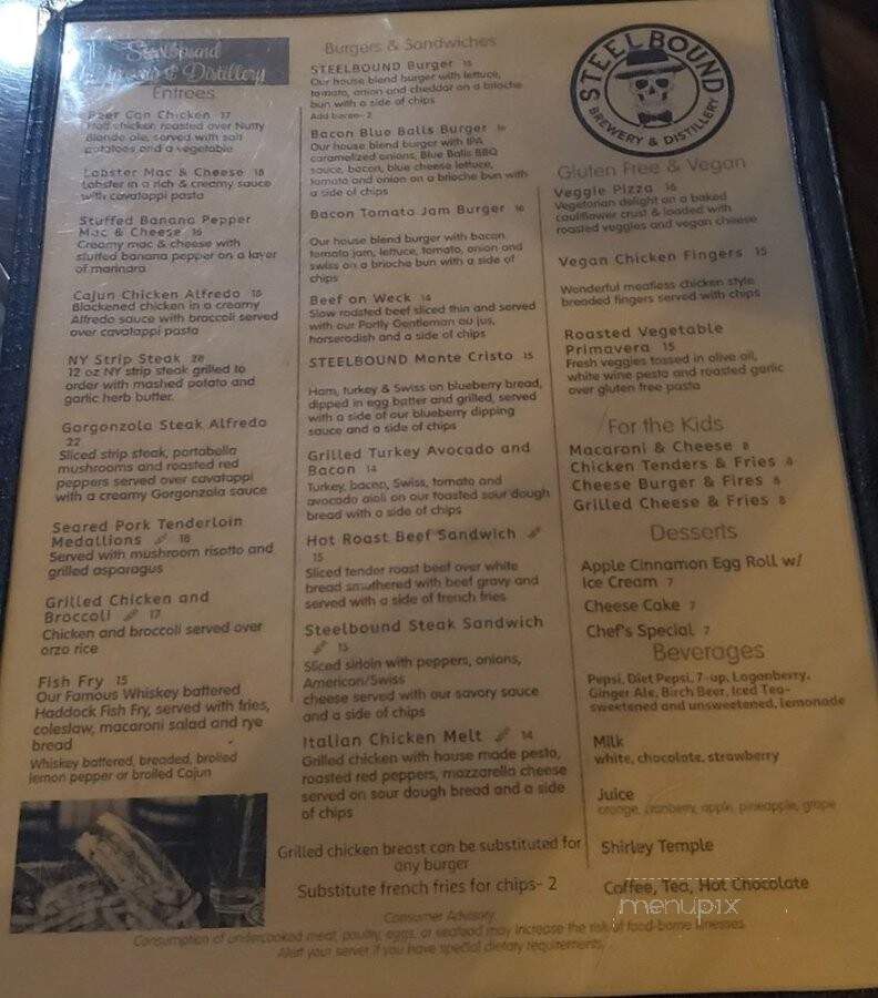 Pops Sports Bar & Grill - Springville, NY menu_pic