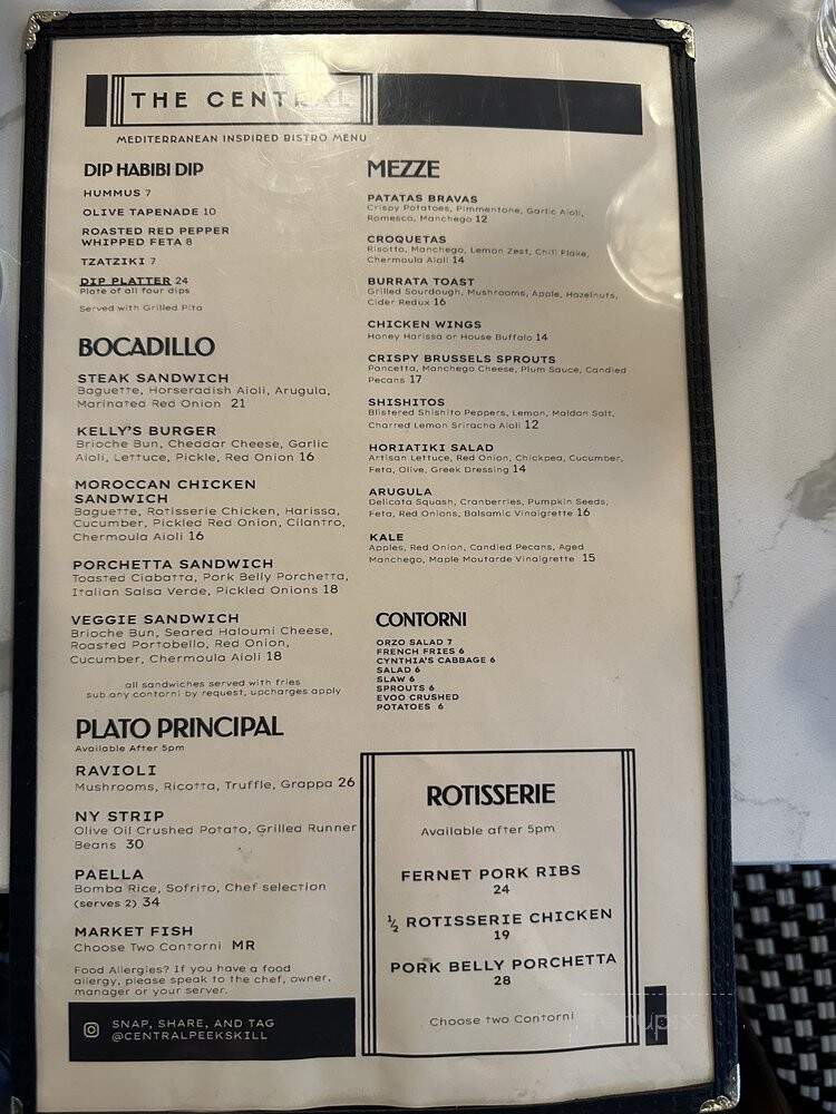 Rainbow Bar & Grill - Peekskill, NY menu_pic