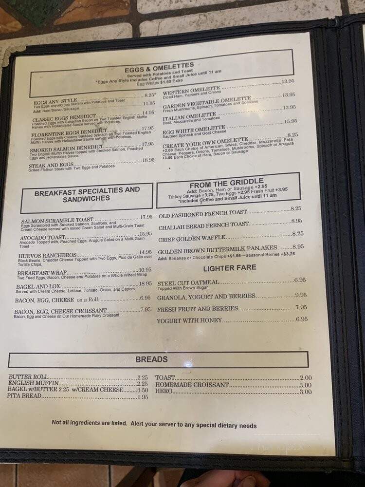 Ricky's Cafe - Jackson Heights, NY menu_pic
