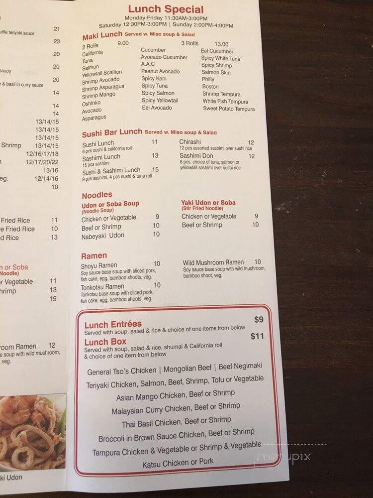 Robata Of Tokyo - Plainview, NY menu_pic