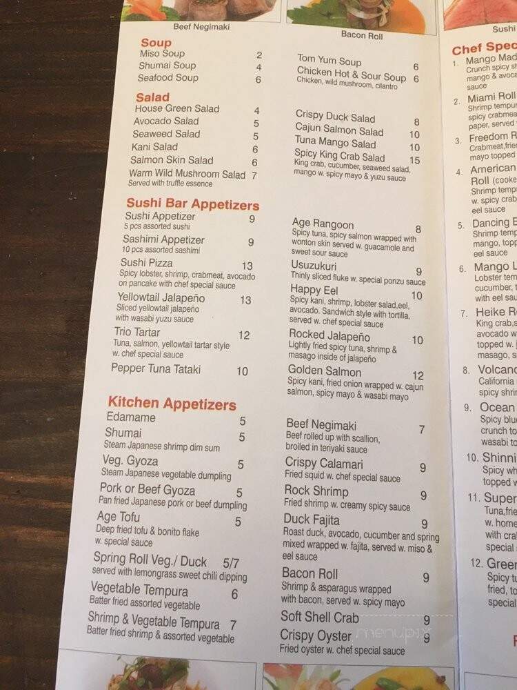 Robata Of Tokyo - Plainview, NY menu_pic
