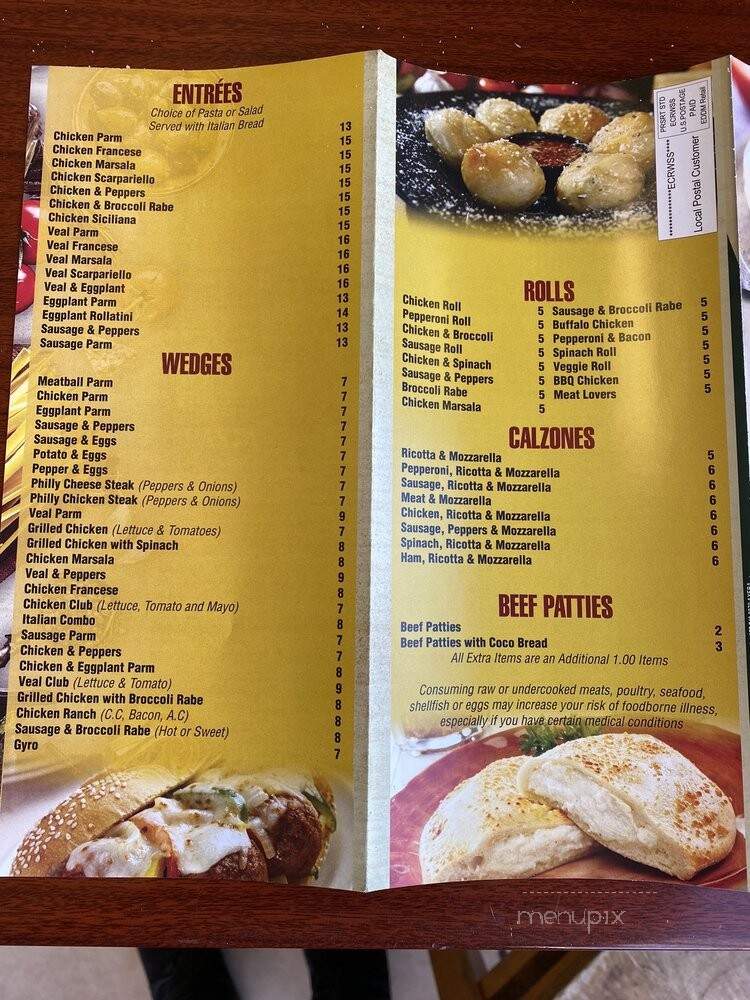 Roma II Pizza - Yonkers, NY menu_pic