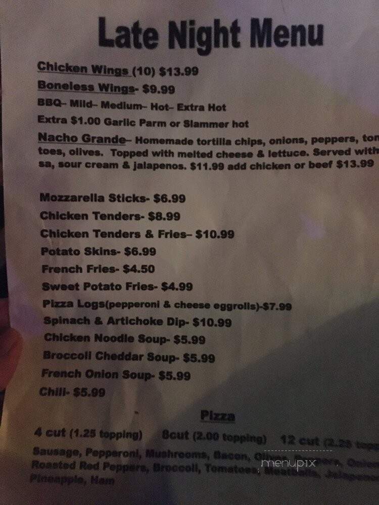 Rustic Barn - Troy, NY menu_pic