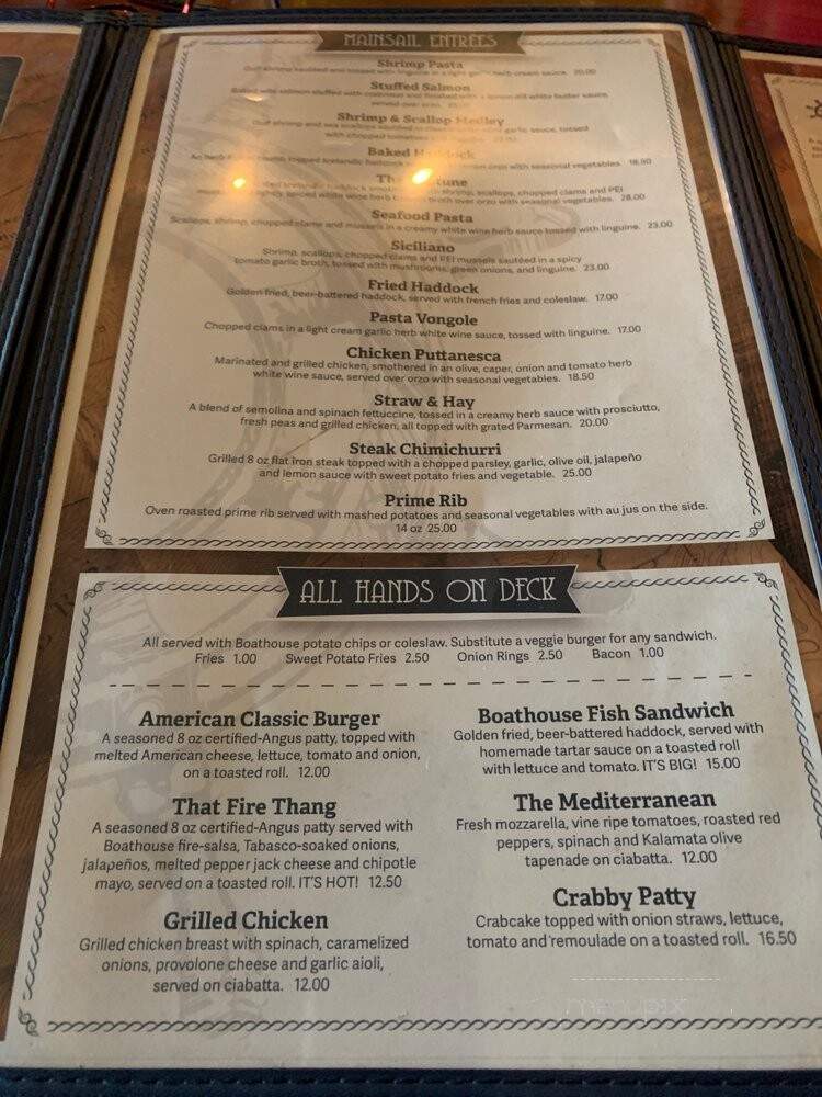 Sacket's Cantina - Sackets Harbor, NY menu_pic