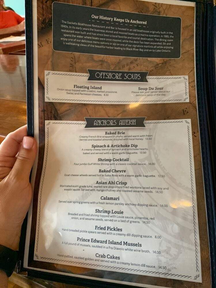 Sacket's Cantina - Sackets Harbor, NY menu_pic