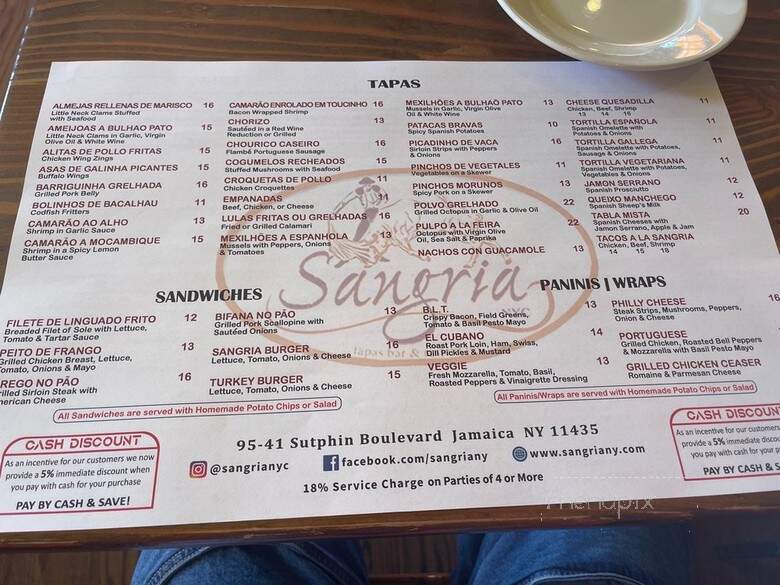 Sangria Tapas Bar & Restaurant - Jamaica, NY