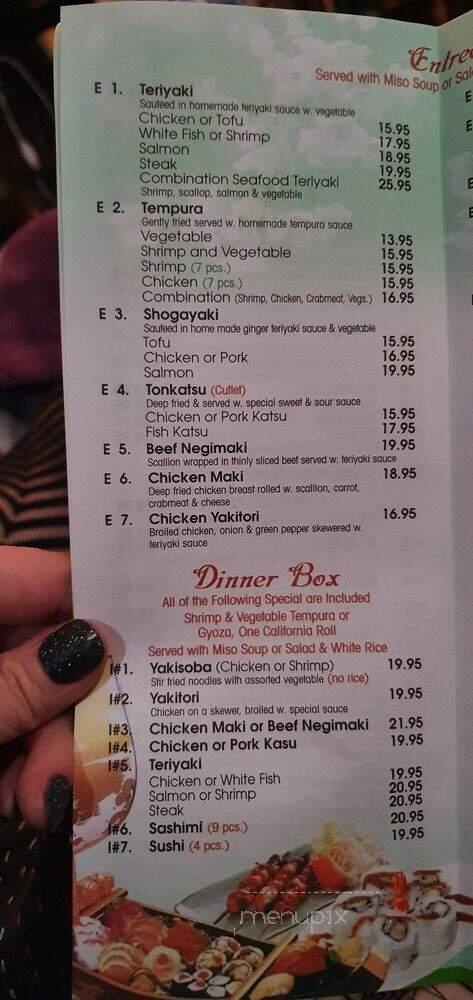 Sapporo Japanese Restaurant - Brooklyn, NY menu_pic