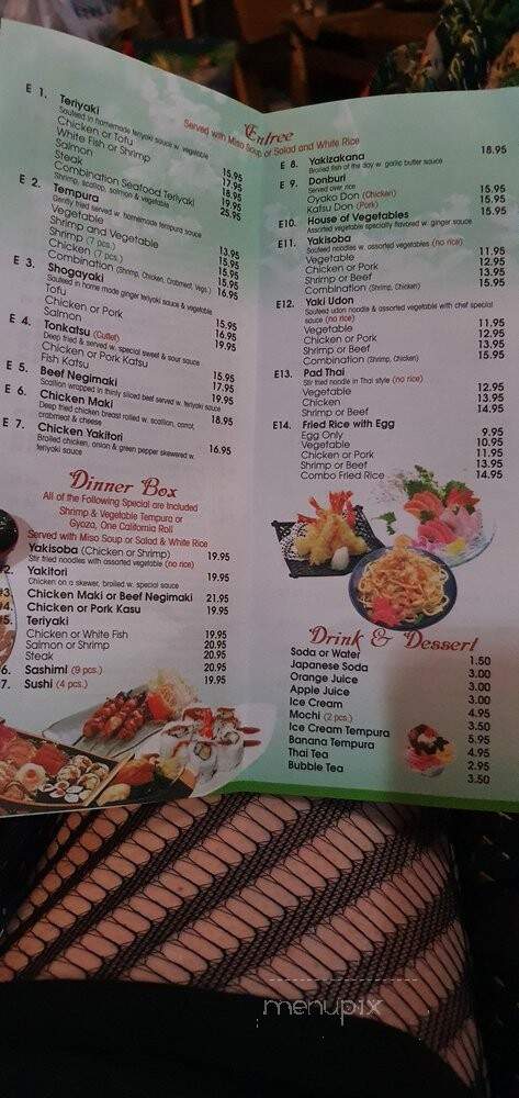 Sapporo Japanese Restaurant - Brooklyn, NY menu_pic