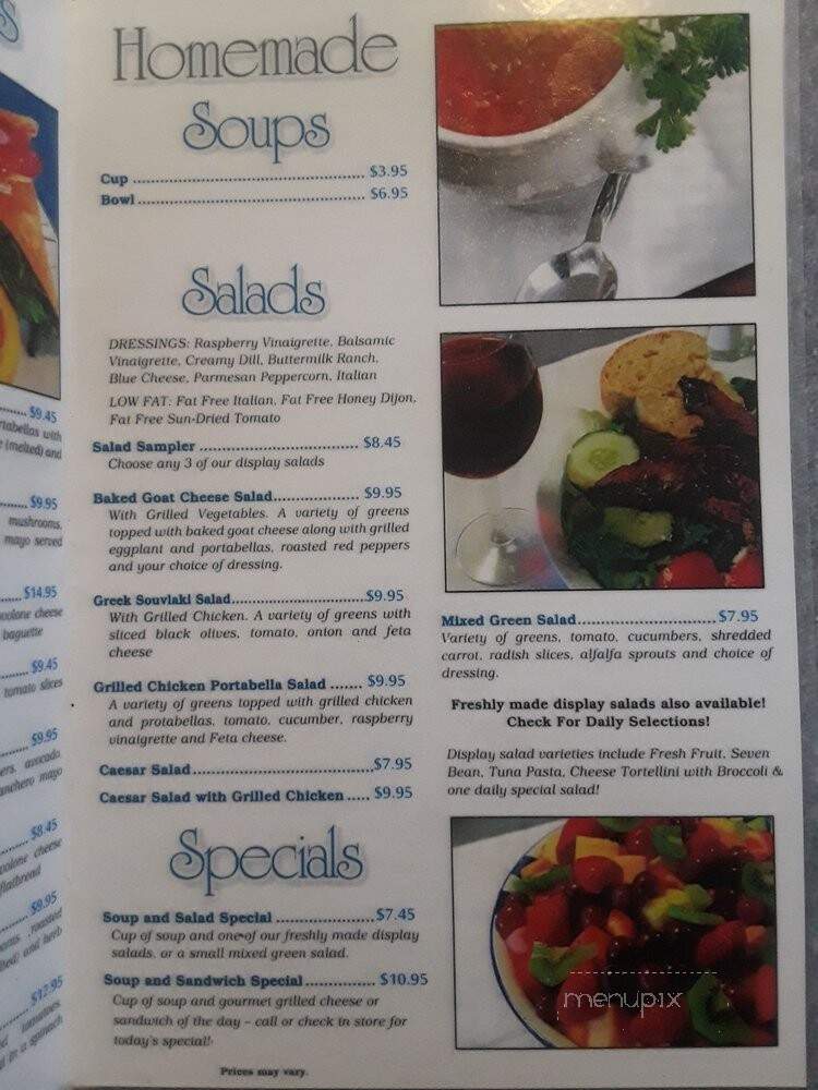 Soupherb Gourmet - Buffalo, NY menu_pic