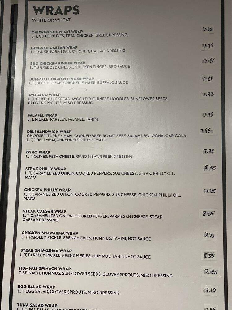 Sue's Ny Deli - Buffalo, NY menu_pic