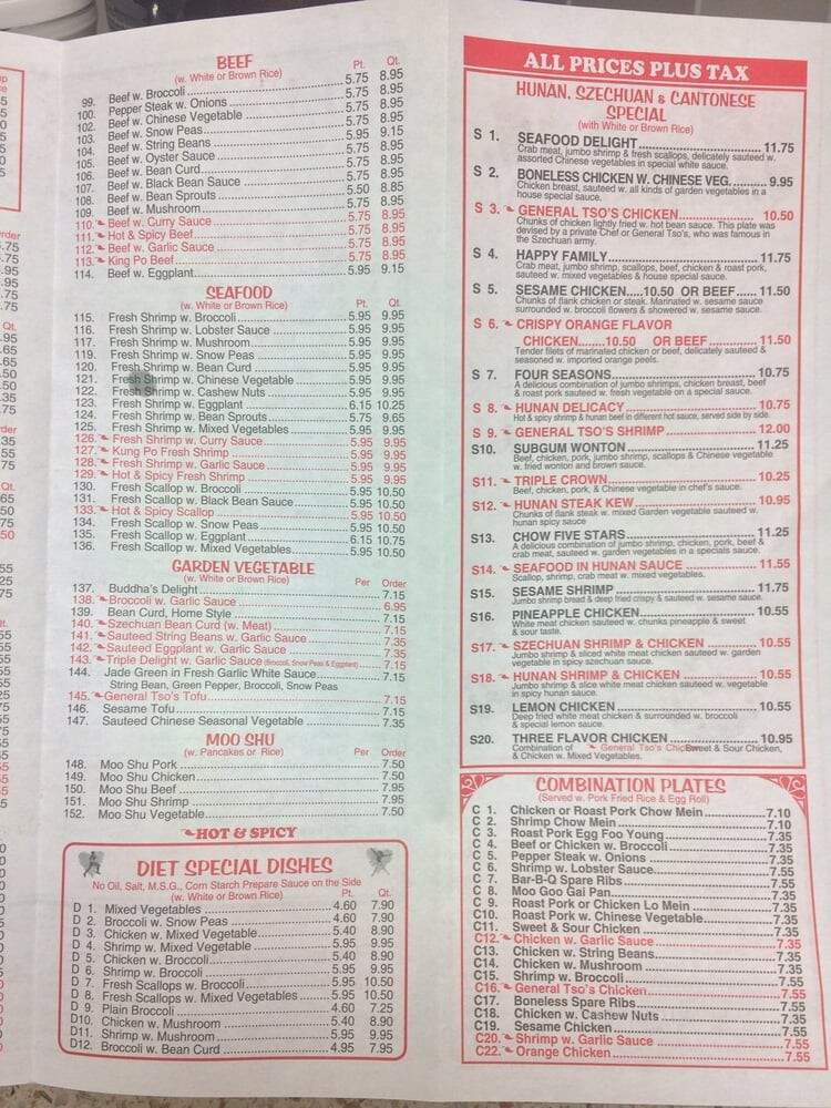 Super Kew Garden - Flushing, NY menu_pic