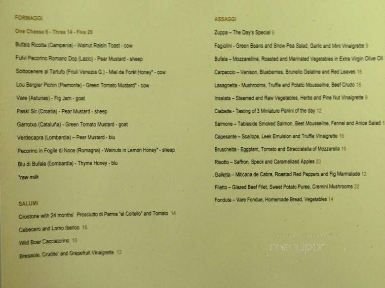 Taralluci-E-Vino - New York, NY menu_pic