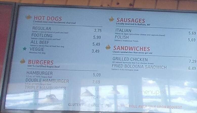 Ted's Jumbo Red Hots - Depew, NY menu_pic