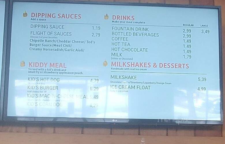 Ted's Jumbo Red Hots - Depew, NY menu_pic