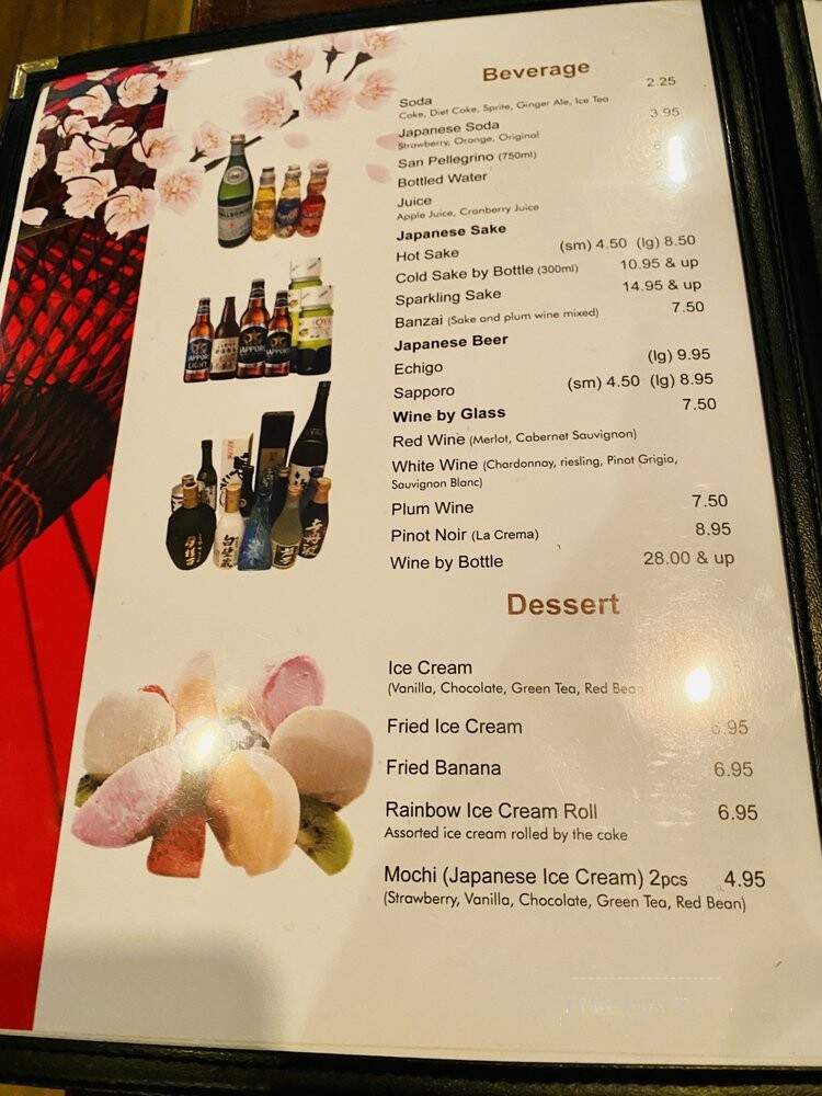 Tenjin Sushi - Syosset, NY menu_pic