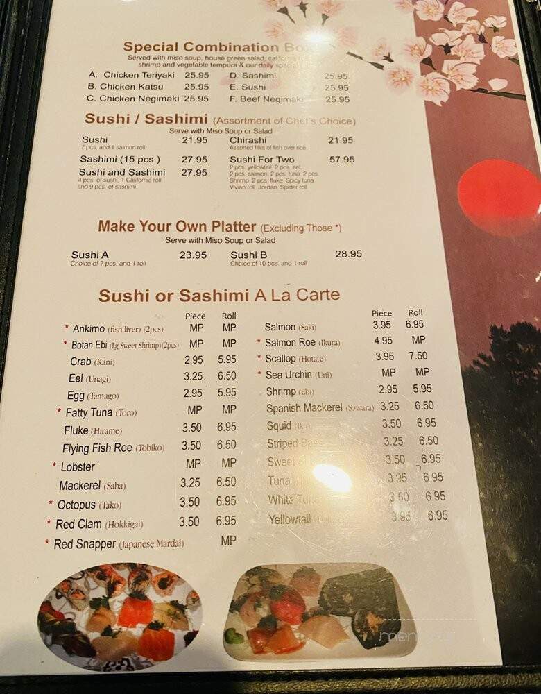 Tenjin Sushi - Syosset, NY menu_pic