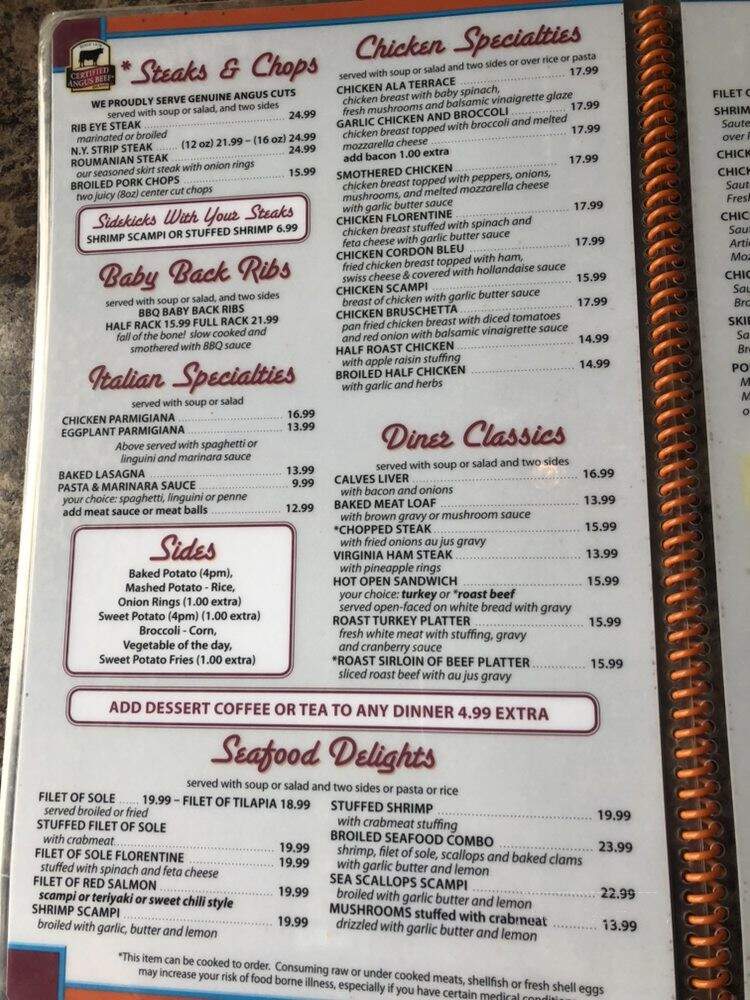 Terrace Diner - West Babylon, NY menu_pic