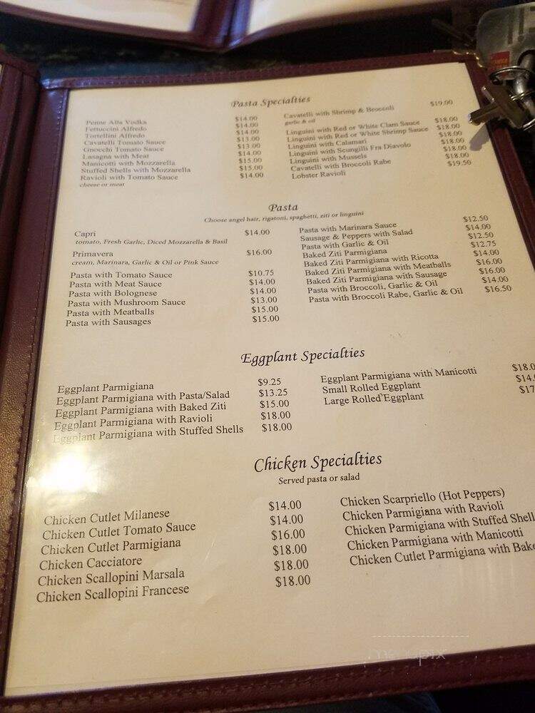 Thornwood Pizza & Pasta - Thornwood, NY menu_pic